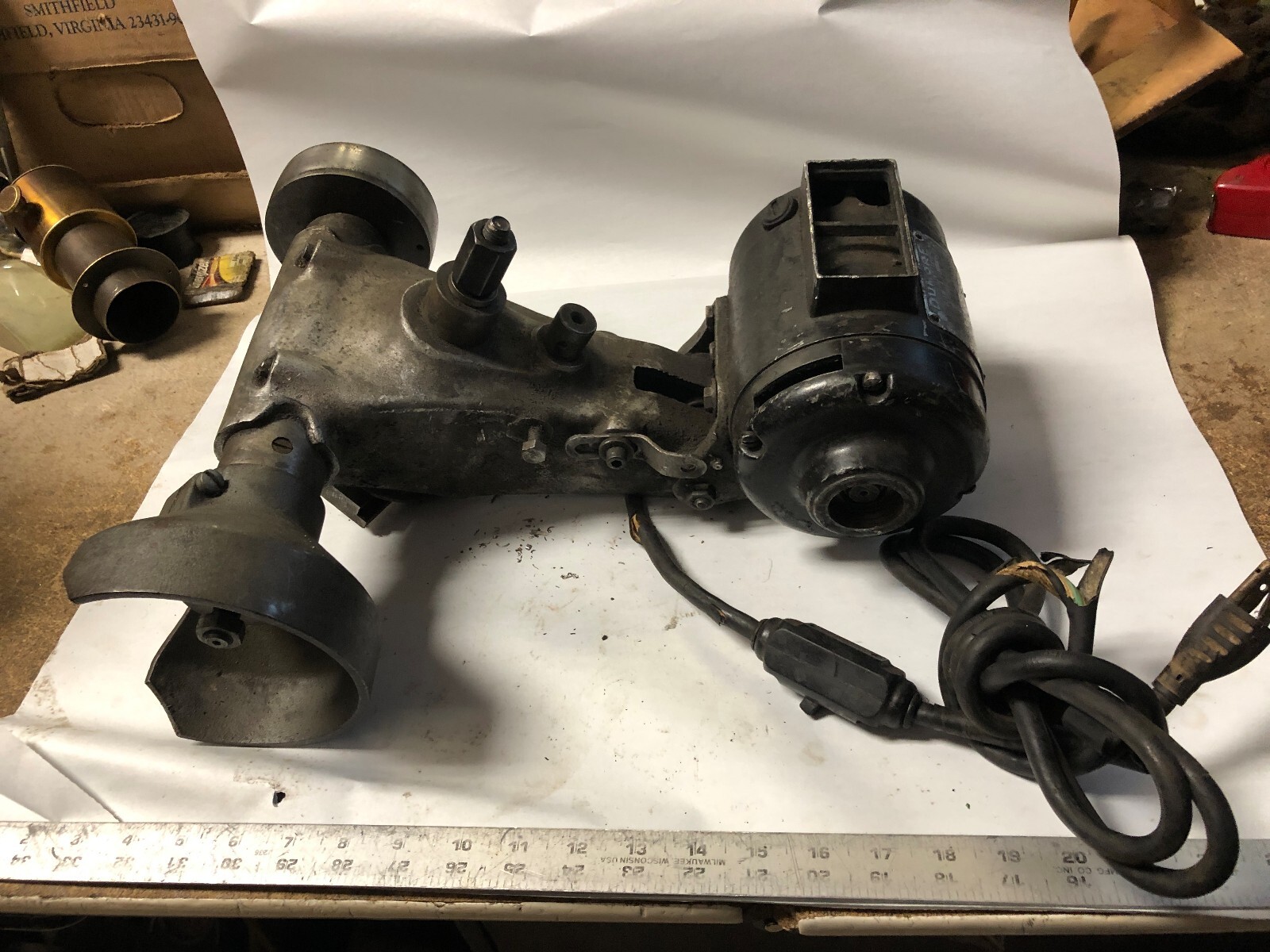MACHINIST BsmT  TOOLS LATHE MILL Machinist Dumore Tool Post Grinder 7 011