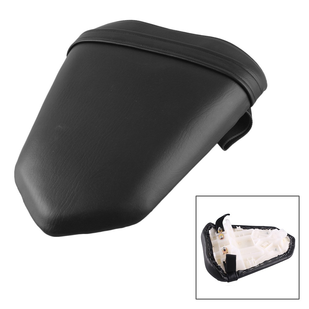 Fit Yamaha YZF R1 2007 2008 Rear Passenger Pillion Seat Cushion Pad Black USA