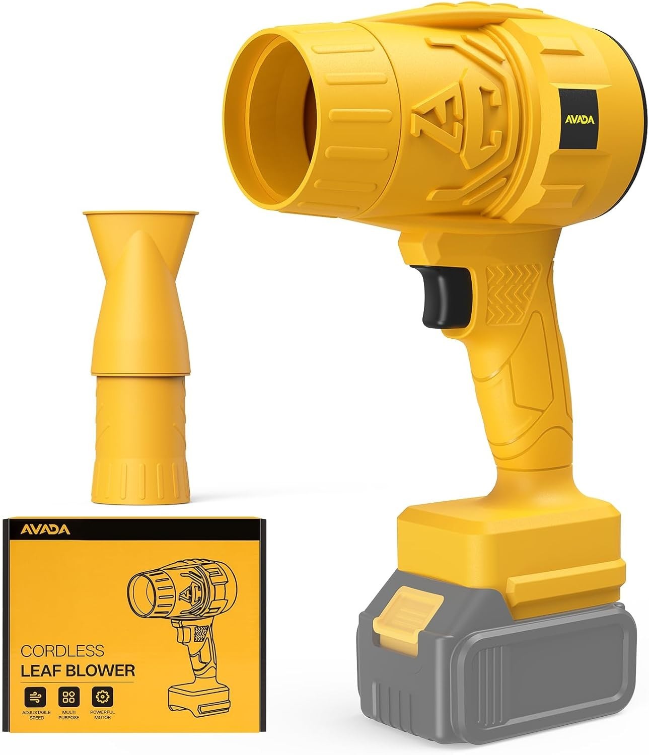 Soplador de Hojas Inalambrico para Bateria DW 20v Max Portatil para Limpieza