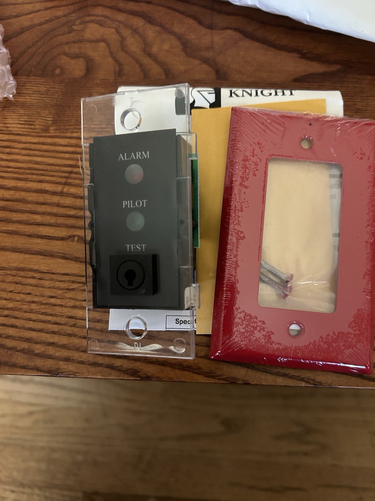 Silent Knight SD505-DTS Remote Test Switch Fire Alarm New Open Box
