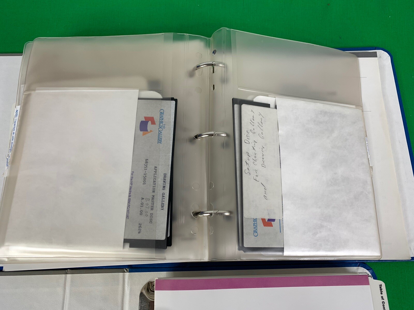 1986 HP Gallery Collection, Drawing Vol 1, Charting Vol 2, Software and Manuals