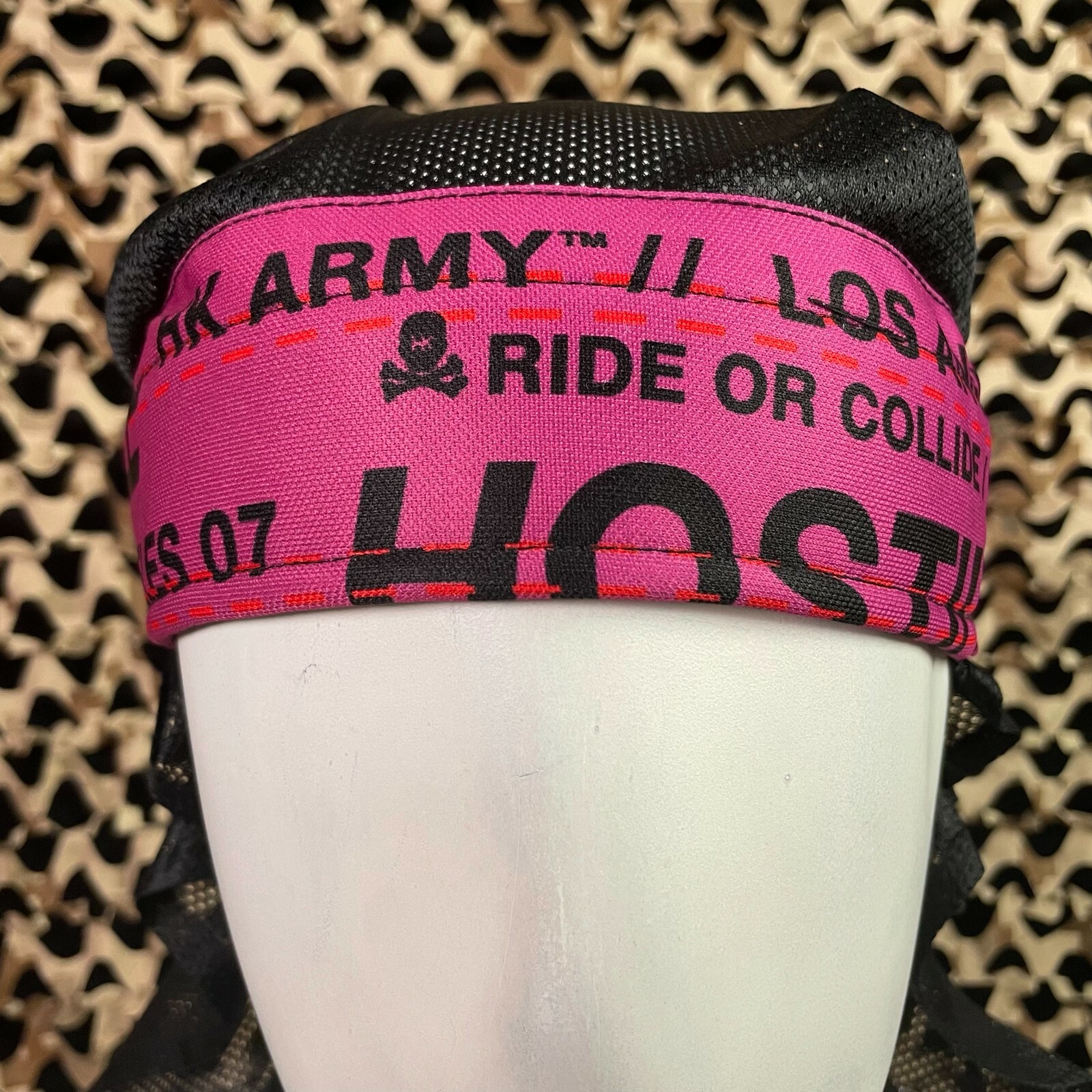 NEW HK Army Headwrap - Hazzard Pink