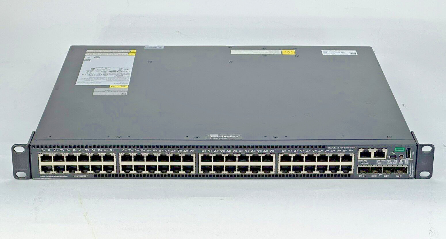 HPE FlexNetwork 5130 48x Gigabit 48G L3 SFP+ 1-Slot HI 4x 10GbE 2x Fans AC PSU