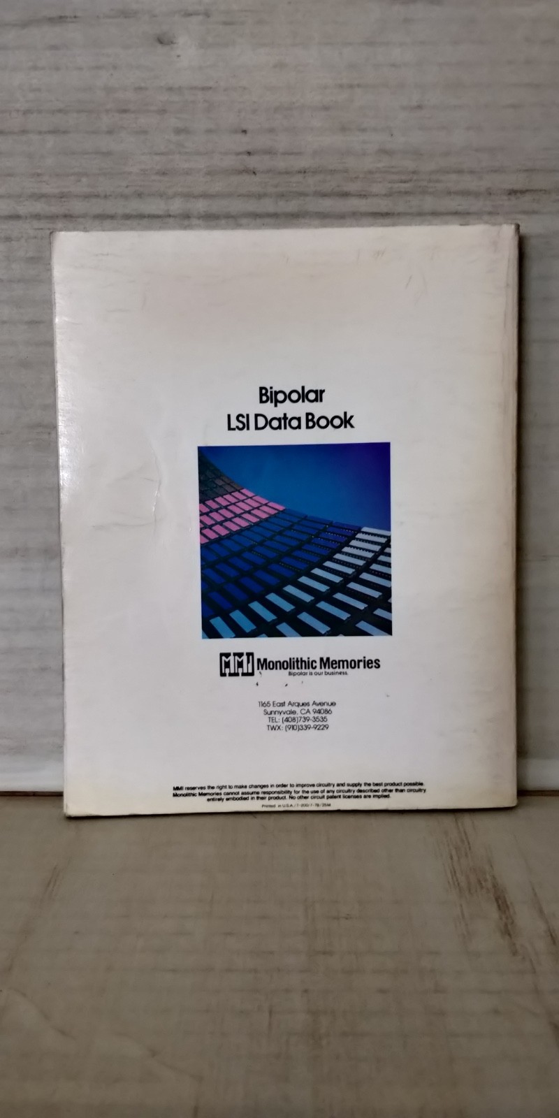 1978 Monolithic Memories Bipolar LSI Data Book B64