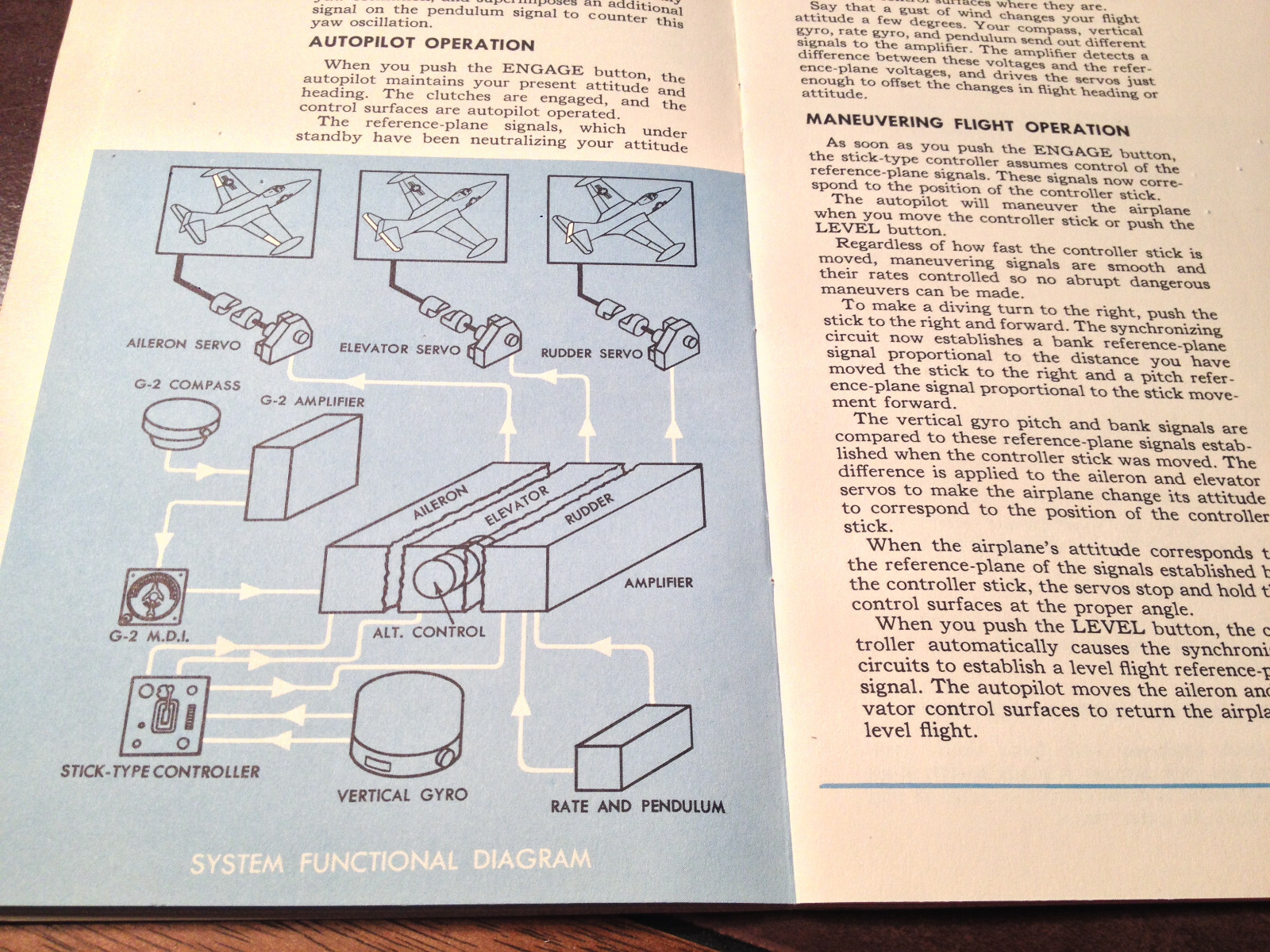 General Electric G-3 Autopilot Operating Instruction Manual