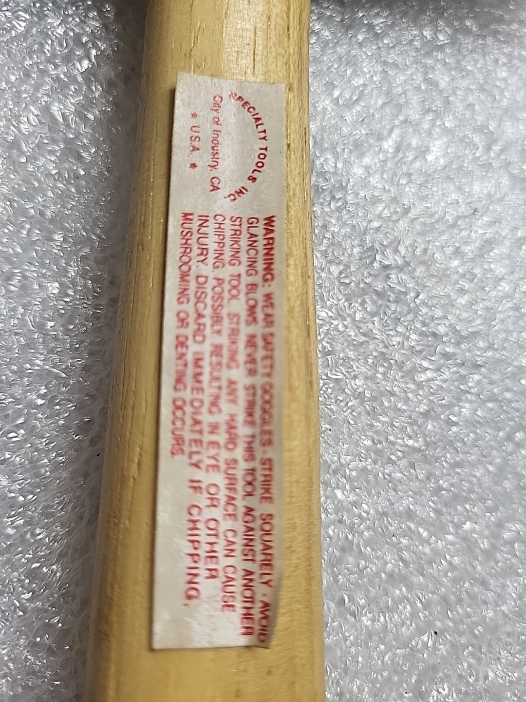 NOS - STI TOOLS SCALING BOILER HAMMER- NEW - USA 🇺🇸