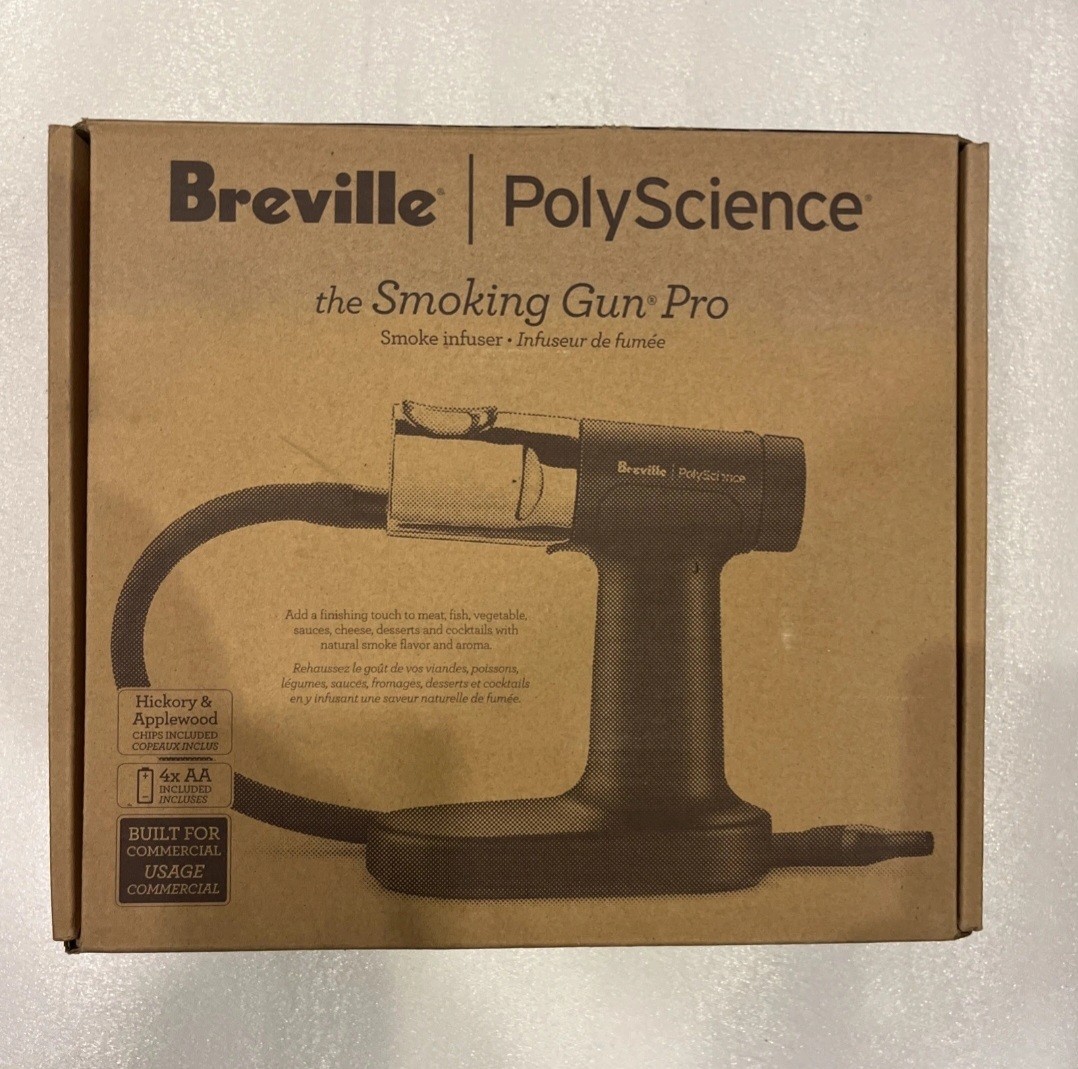 Breville Polyscience the smoking gun Pro CSM-700 New Open Box