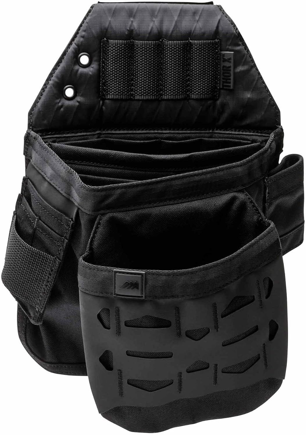Thor X Low-Profile Tool Pouch with 4-Slot Bit Index & 6 Internal Slots