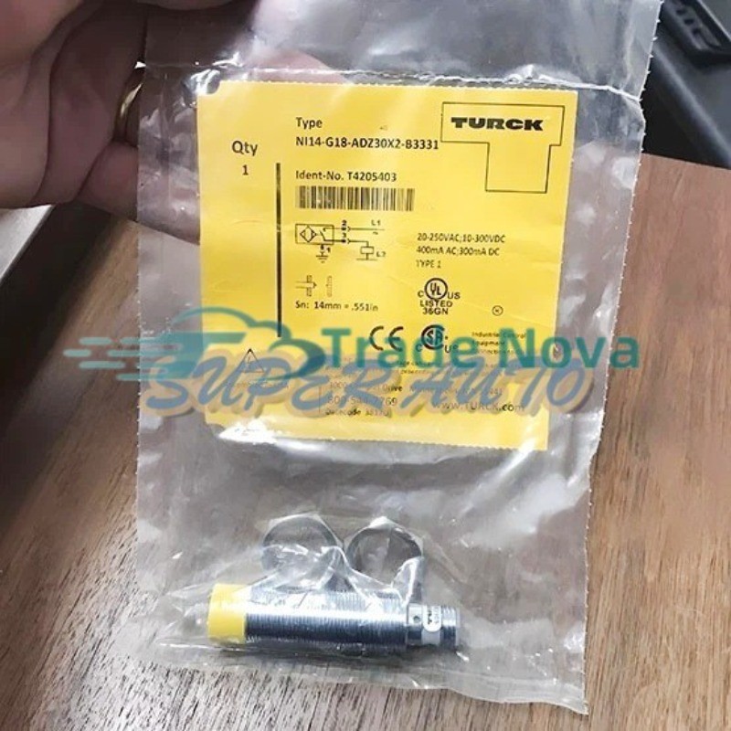1Pcs New Fit For NI14-G18-ADZ30X2-B3331 proximity switch sensor Fast Delivery