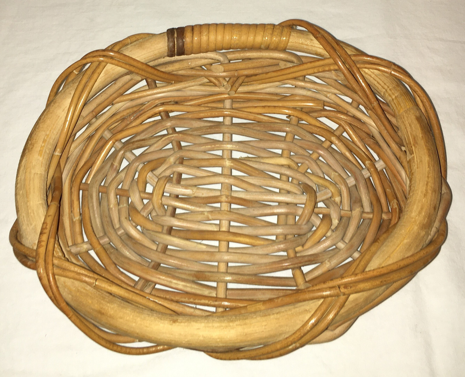 Brown Wicker Woven Basket