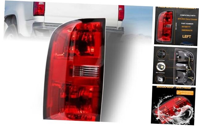 Tail Light Assembly Compatible With 2015-2022 Chevy Colorado Factory Style