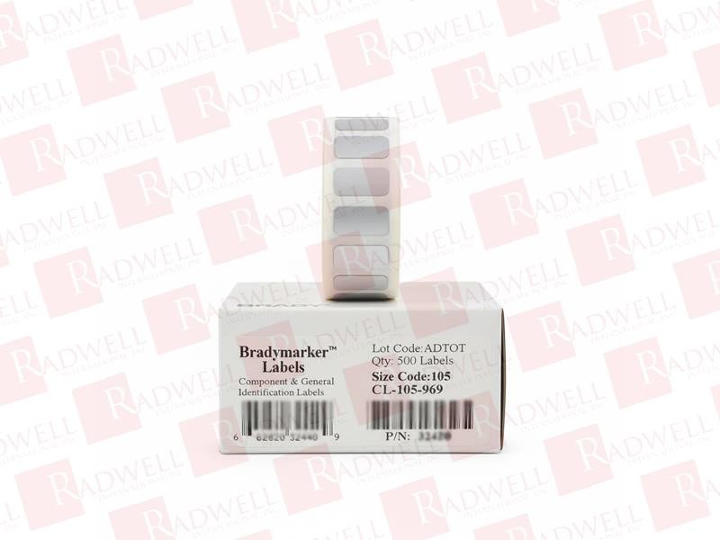 BRADY CL-105-969 / CL105969 (NEW IN BOX)