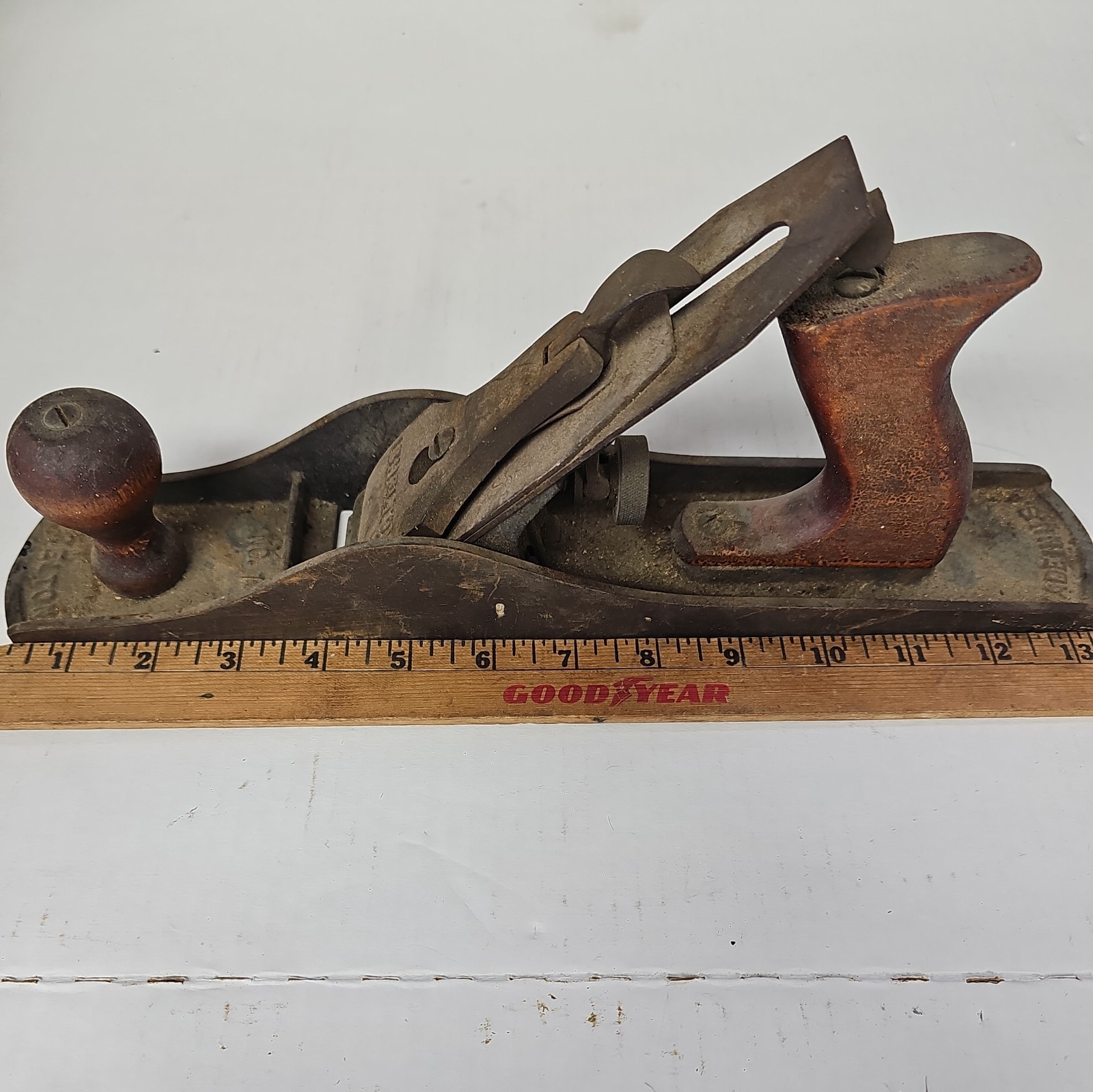 Vintage Shelton Wood Plane No. 14 - Jack Plane – Made in USA Woodworking Tool