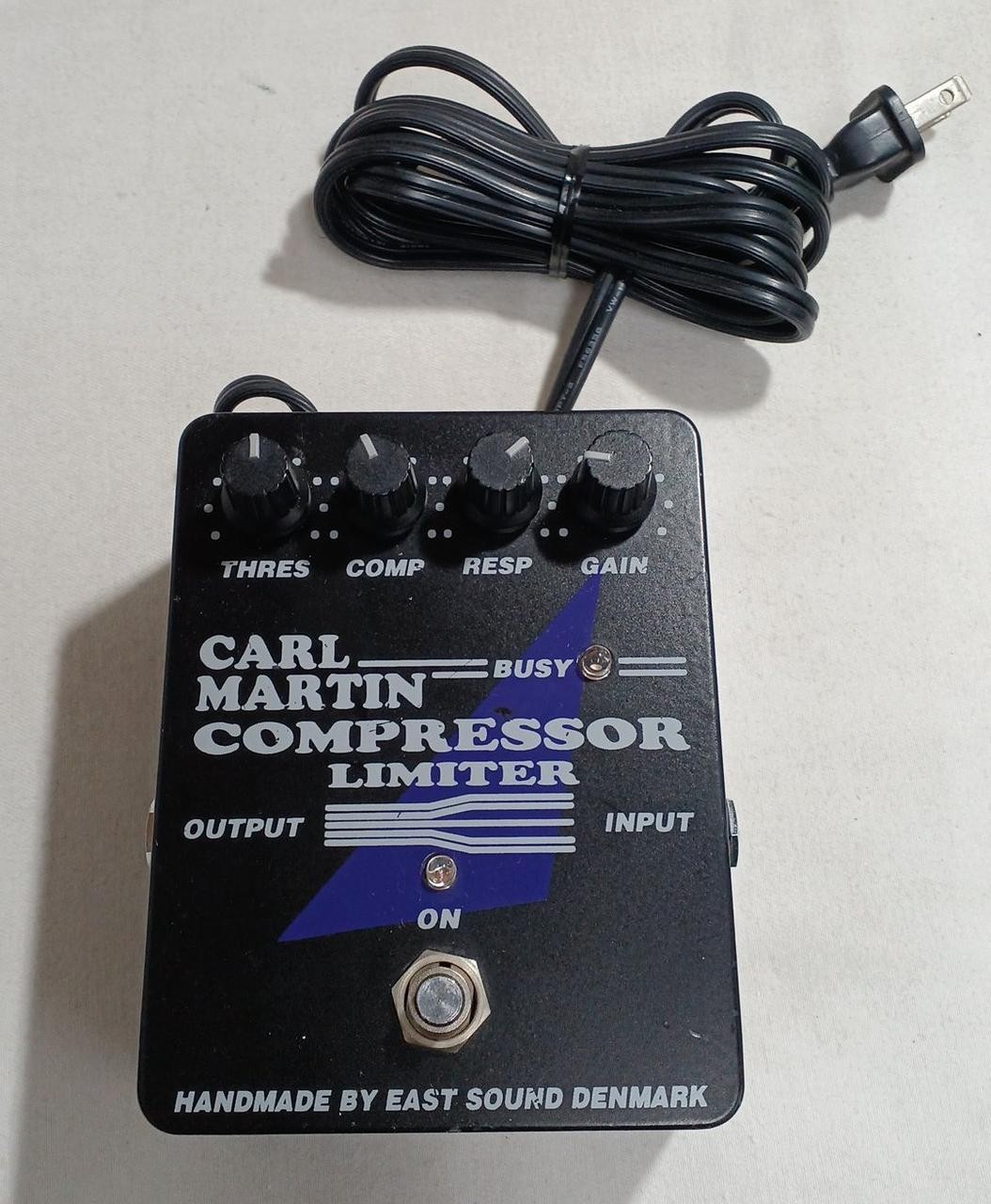 Carl Martin Compressor Limiter Effects Pedal Used