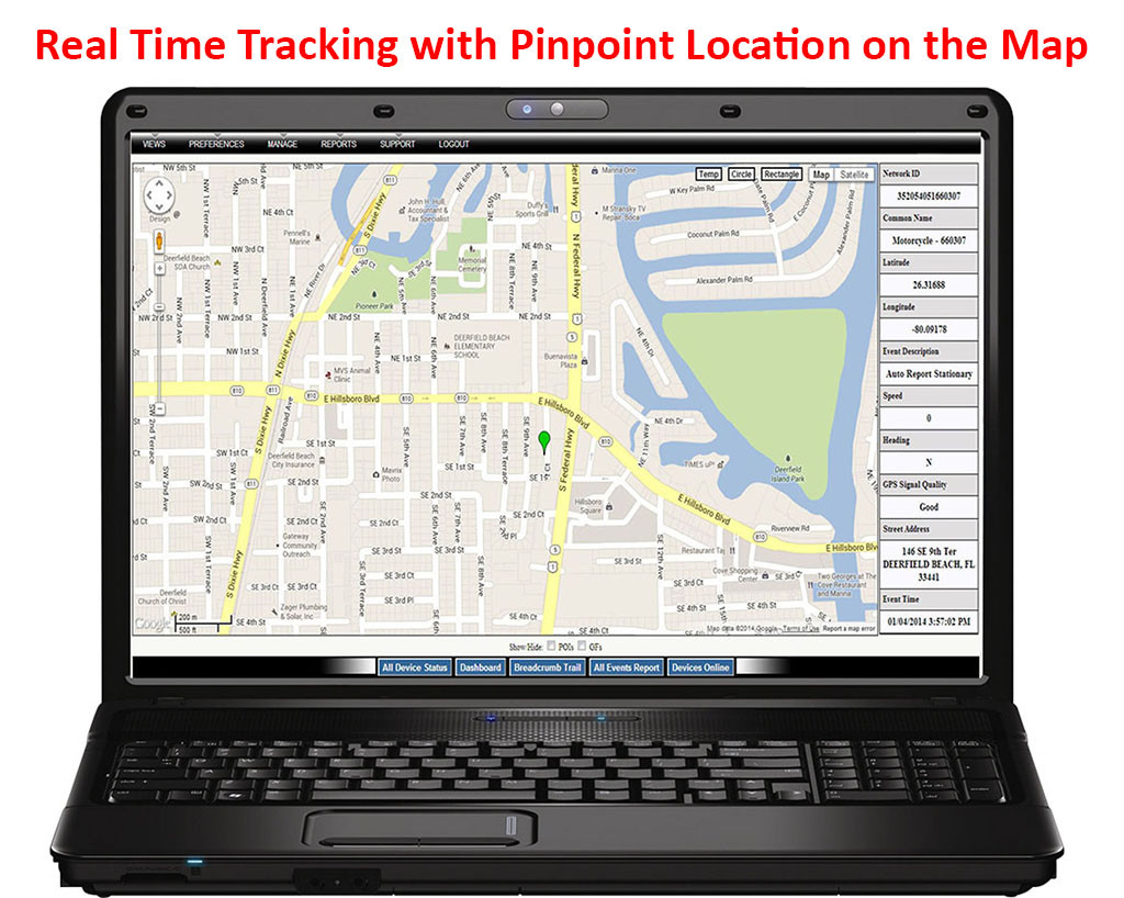 Spy Spot 4G Hard wire Tracker and Kill Switch Fleet Management Tracking Systems