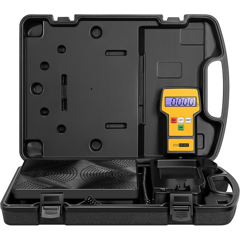 220lbs Digital Electronic Refrigerant Charging Weight Scale for HVAC with Case