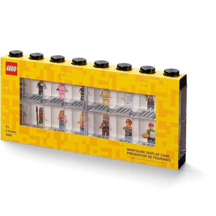 LEGO Storage Products: 40660603 Minifigure Display Case 16 Black NEW