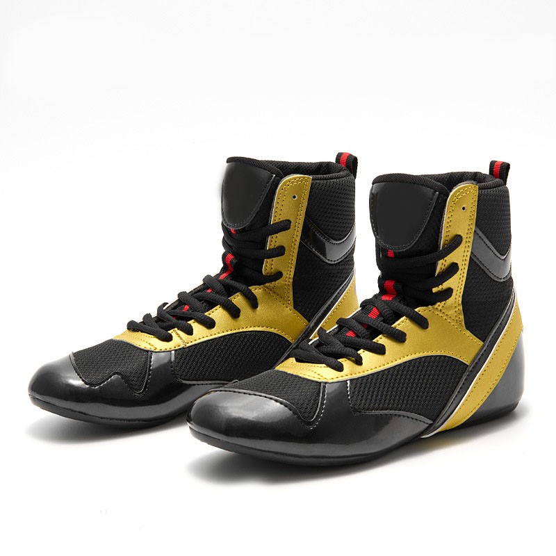 Wrestling Shoes Men Boxing Shoes professional Indoor Fitness Weightlifting Boots