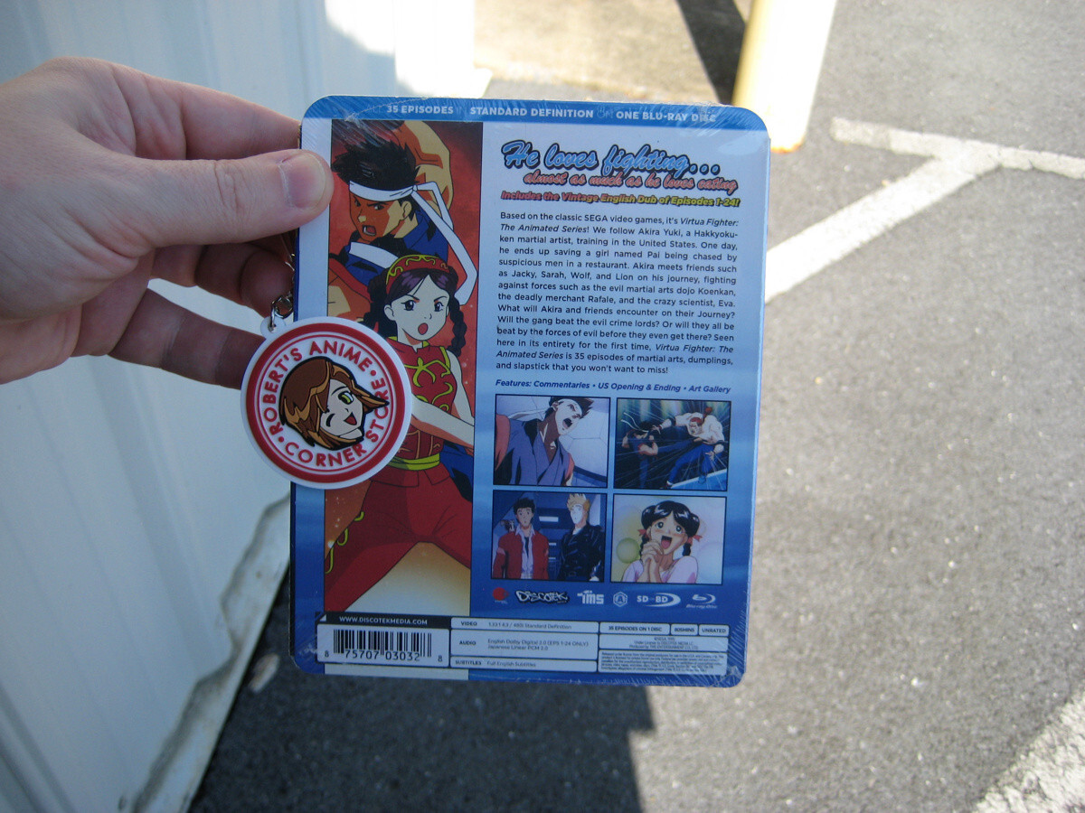 Virtua Fighter BLURAY w/ Slipcover (Eps #1-35)