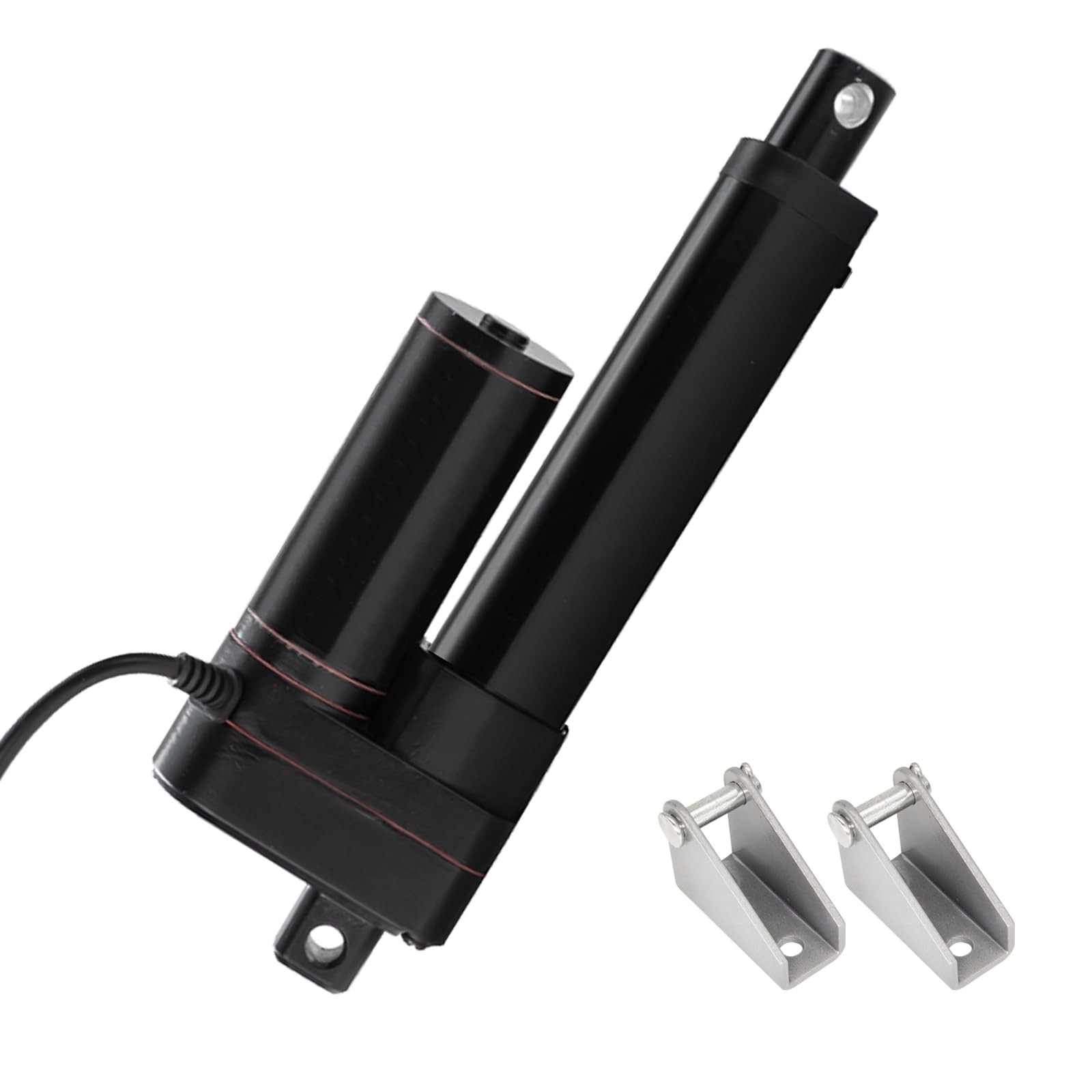 JQDML 24V Heavy Duty Linear Actuator  4 Inch Stroke, 660lbs/3000N, 0.2"/s Spe...