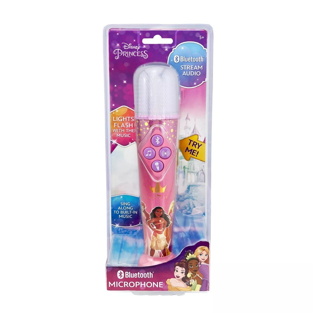 Disney Princess Karaoke Bluetooth Microphone for Kids BRAND NEW