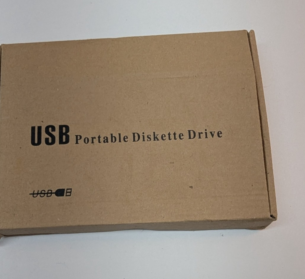 USB Portable Diskette Drive 5V 500mA with CD-ROM for Driver V2.0