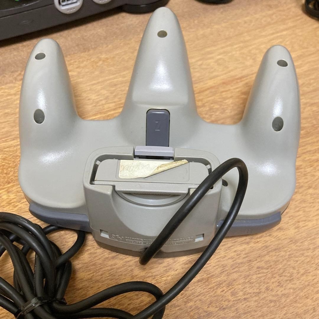 Nintendo 64 N64 Gray Console NUS-001 + Controller + Cables + Expansion Working