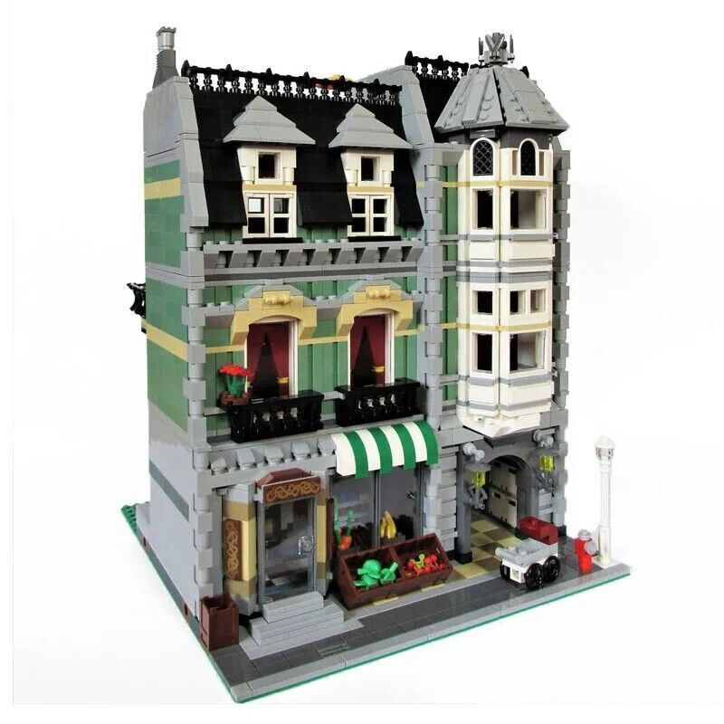 Creator Expert Green Grocer Compatible Modular Building Blocks MOC Set 2465Pcs