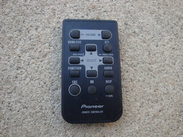 PIONEER QXA 3303 CAR AUDIO REMOTE CONTROL