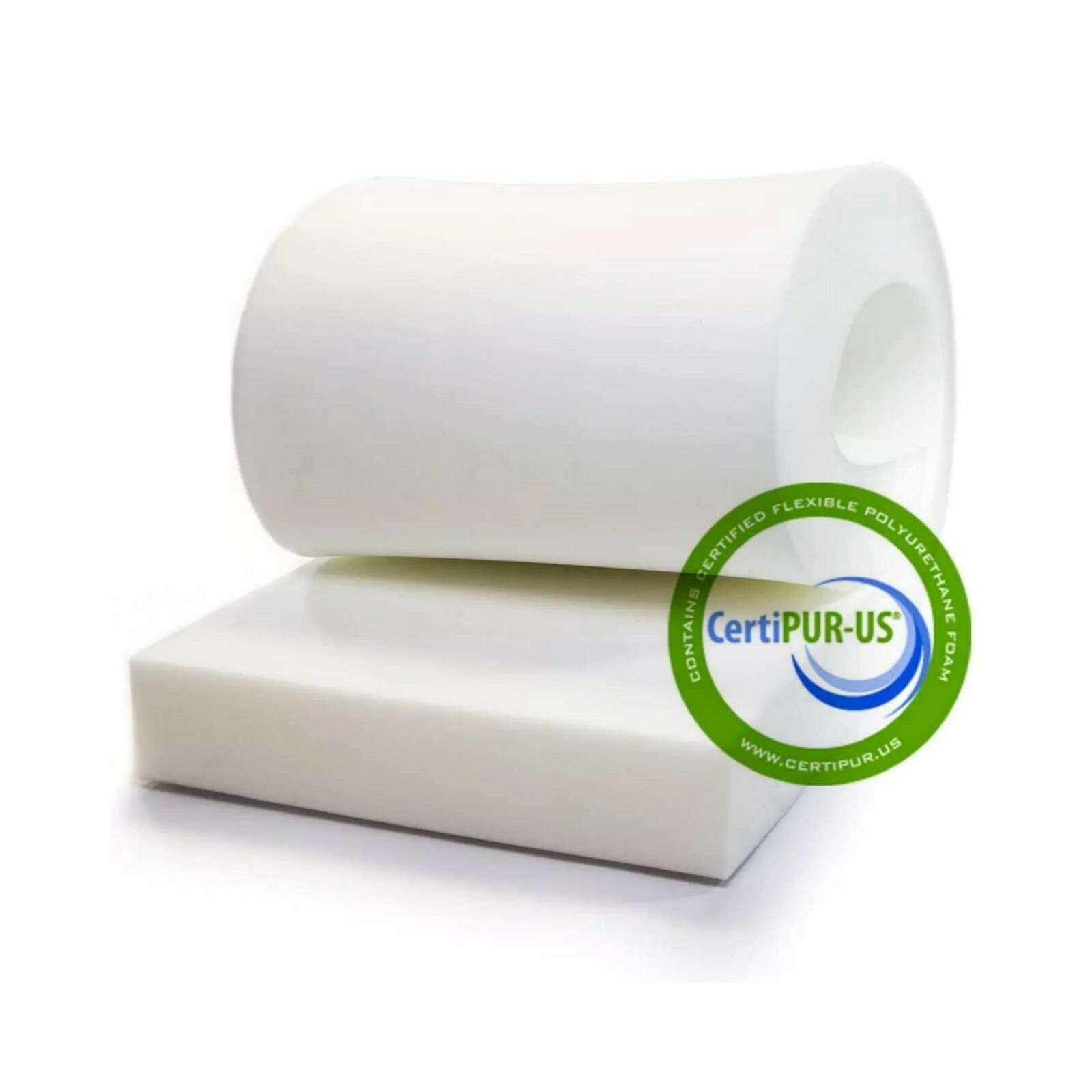 High Density Upholstery Foam (Ultra Firm) 4"x24"x80" 52ILD Foam Seat Cushion