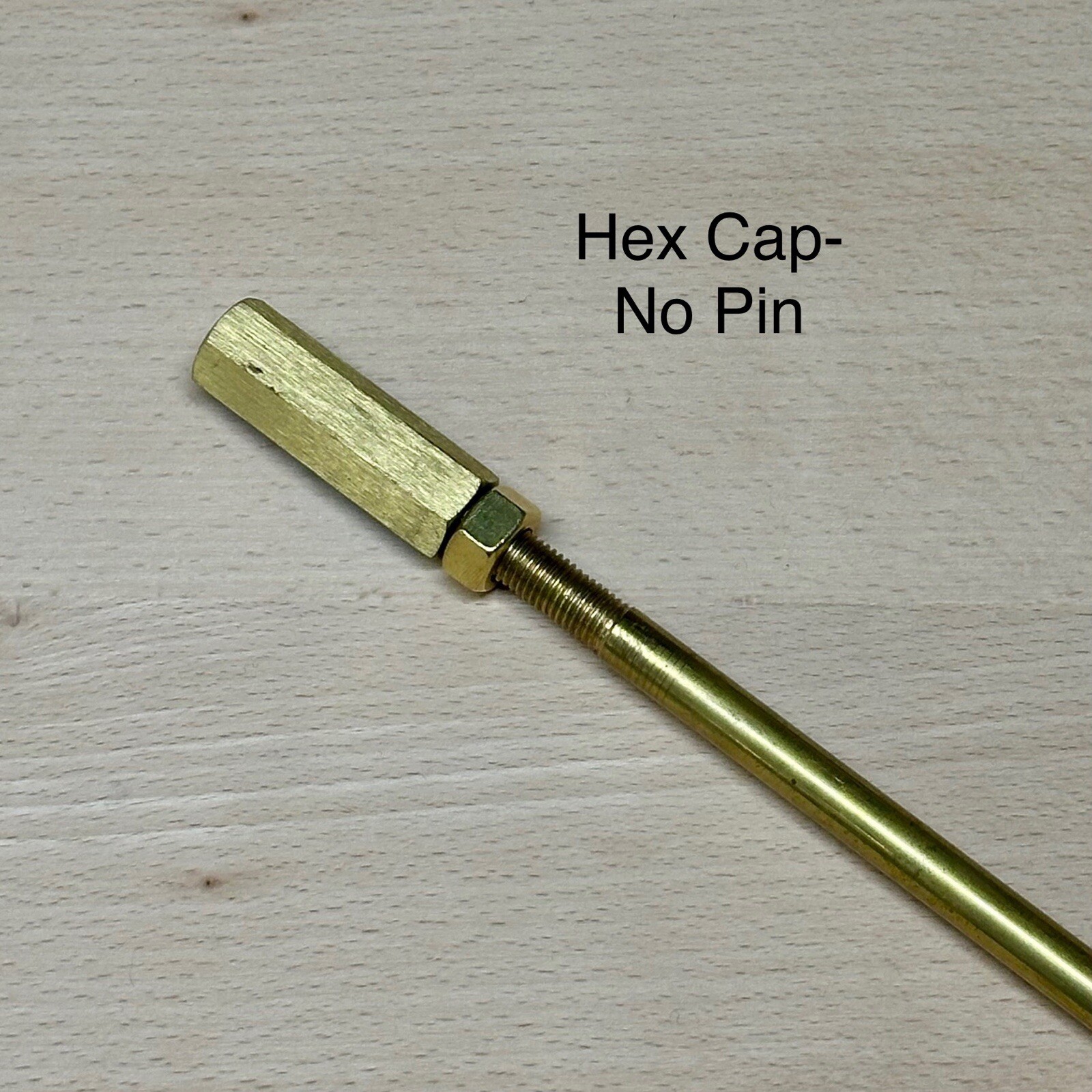 Grand Piano Pedal Lyre Rod, Solid Brass, 5/16" dia, choose length & end types