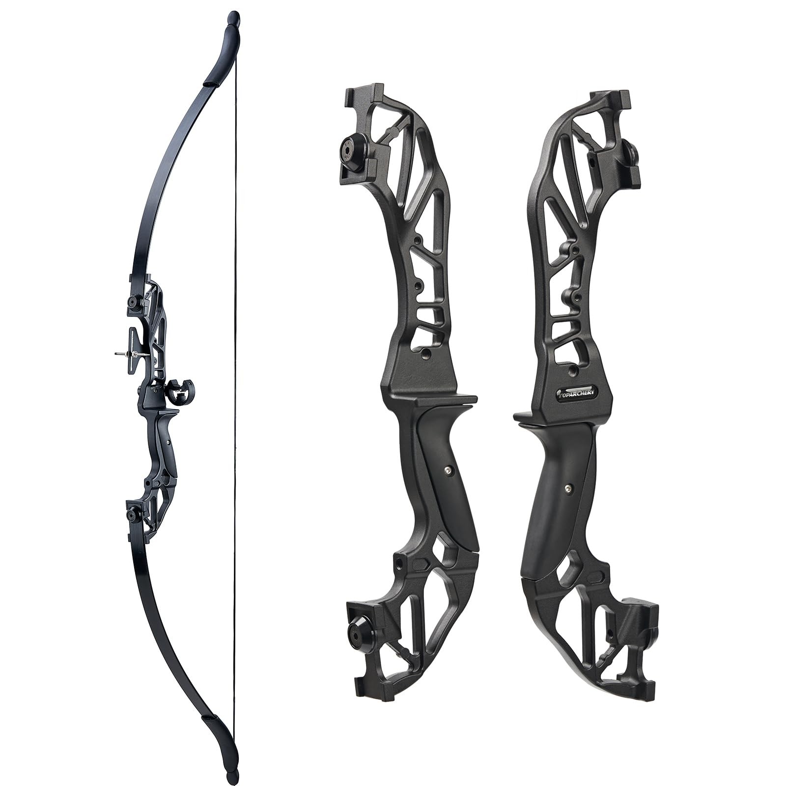 Toparchery Archery Takedown Recurve Bow Hunting Long Bow Alloy Riser For