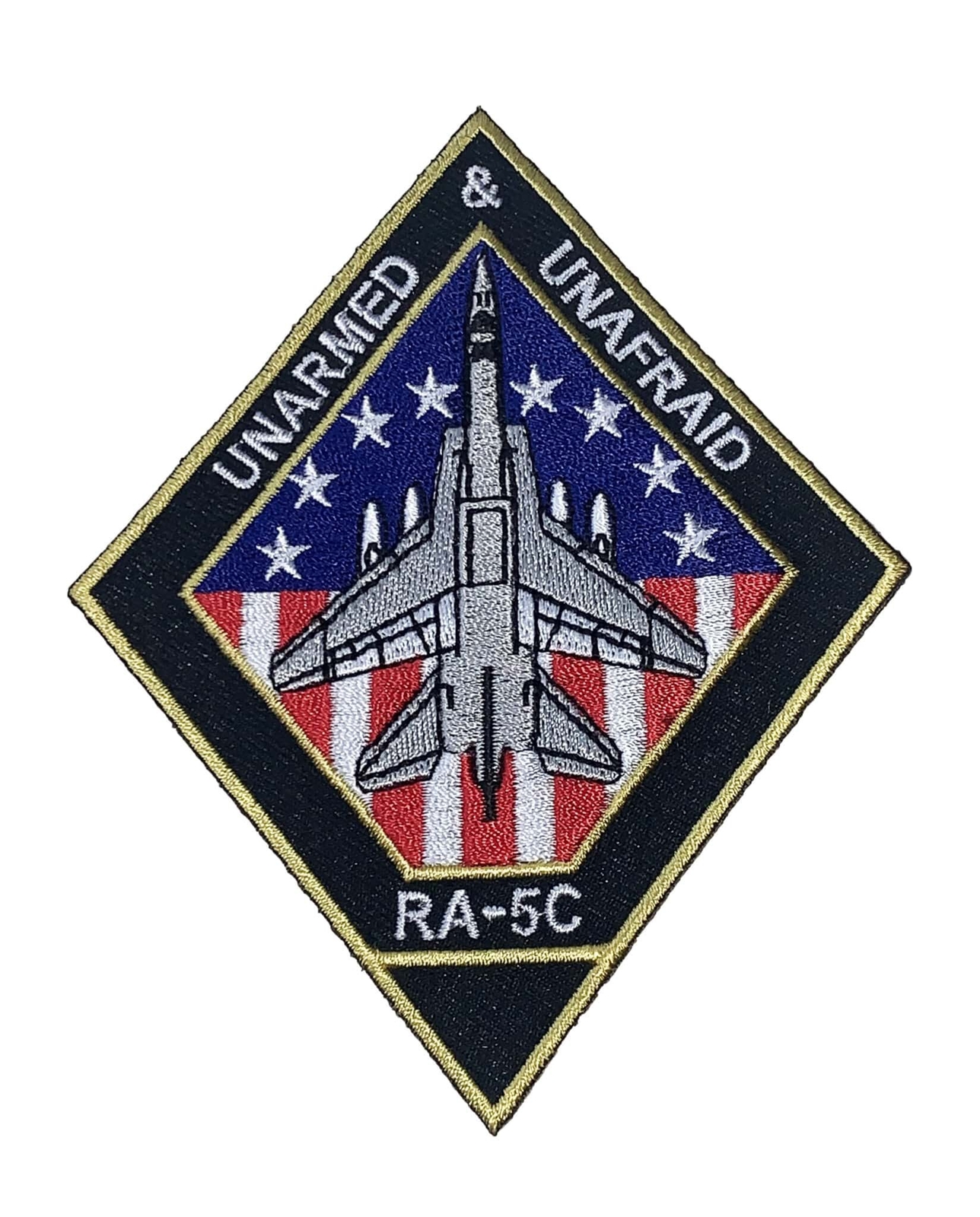 Unarmed and Unafraid RA-5C Patch – Plastic Backing
