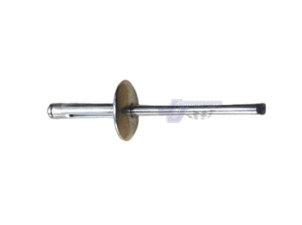 Large Head Mill Exploding Rivets Pop Rivet 250 ct. Tri-Fold Racing Fasteners