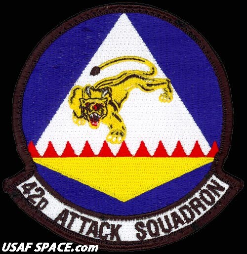 USAF 42nd ATTACK SQ -MQ-9 REAPER ATTACK UAV DRONE- Creech AFB, NV ORIGINAL PATCH