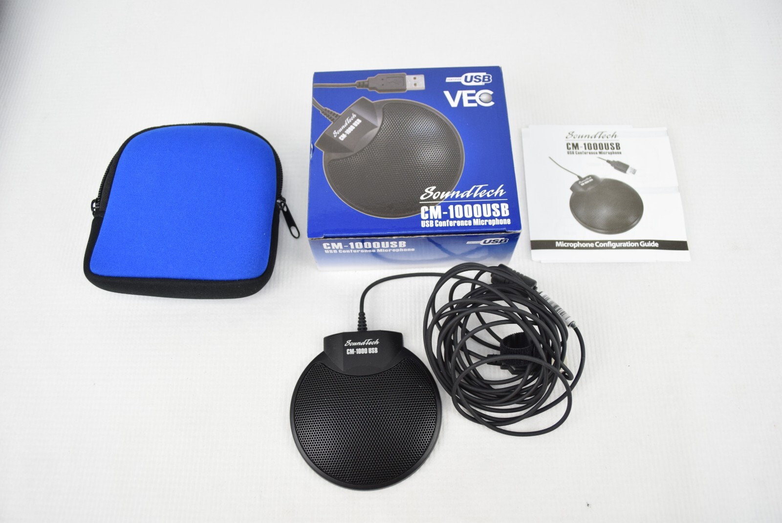 VEC CM-1000USB Table Top Conference Meeting Microphone