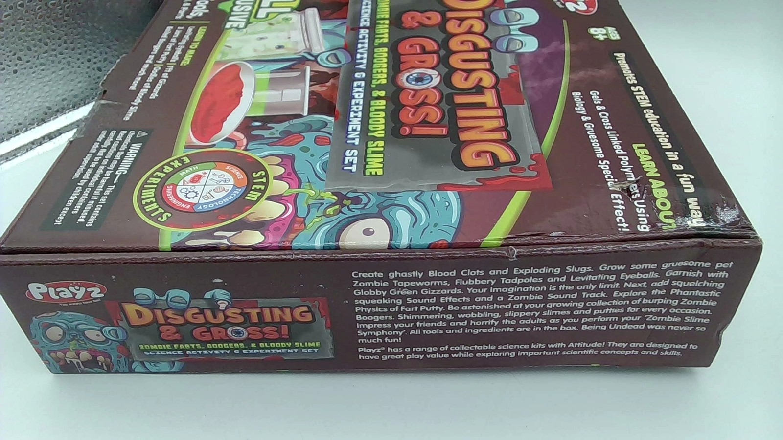 Disgusting N' Gross Zombie Poop -DIY Stem Learning & Educational Science Kit...