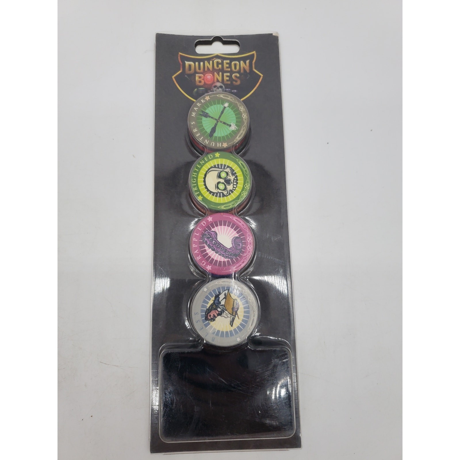 Dungeon Bones - 20 5E Condition Chips For RPG Games