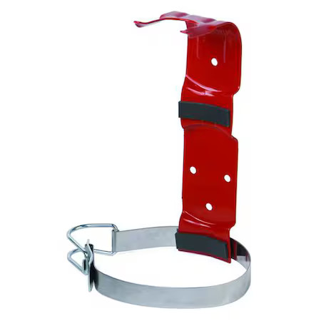 Buckeye Fire Equipment 700270 Fire Extinguisher Bracket, Strap Bracket, Steel,
