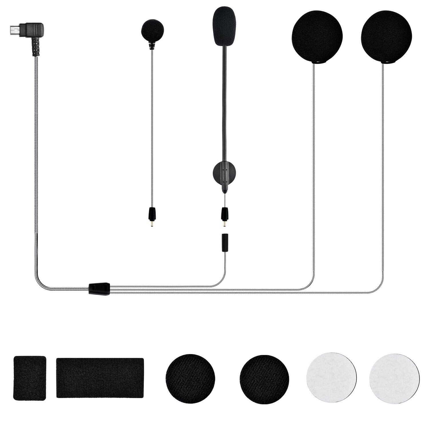 M1S/M1S Pro Motorcycles Bluetooth Intercom Headset Communication System Acces...