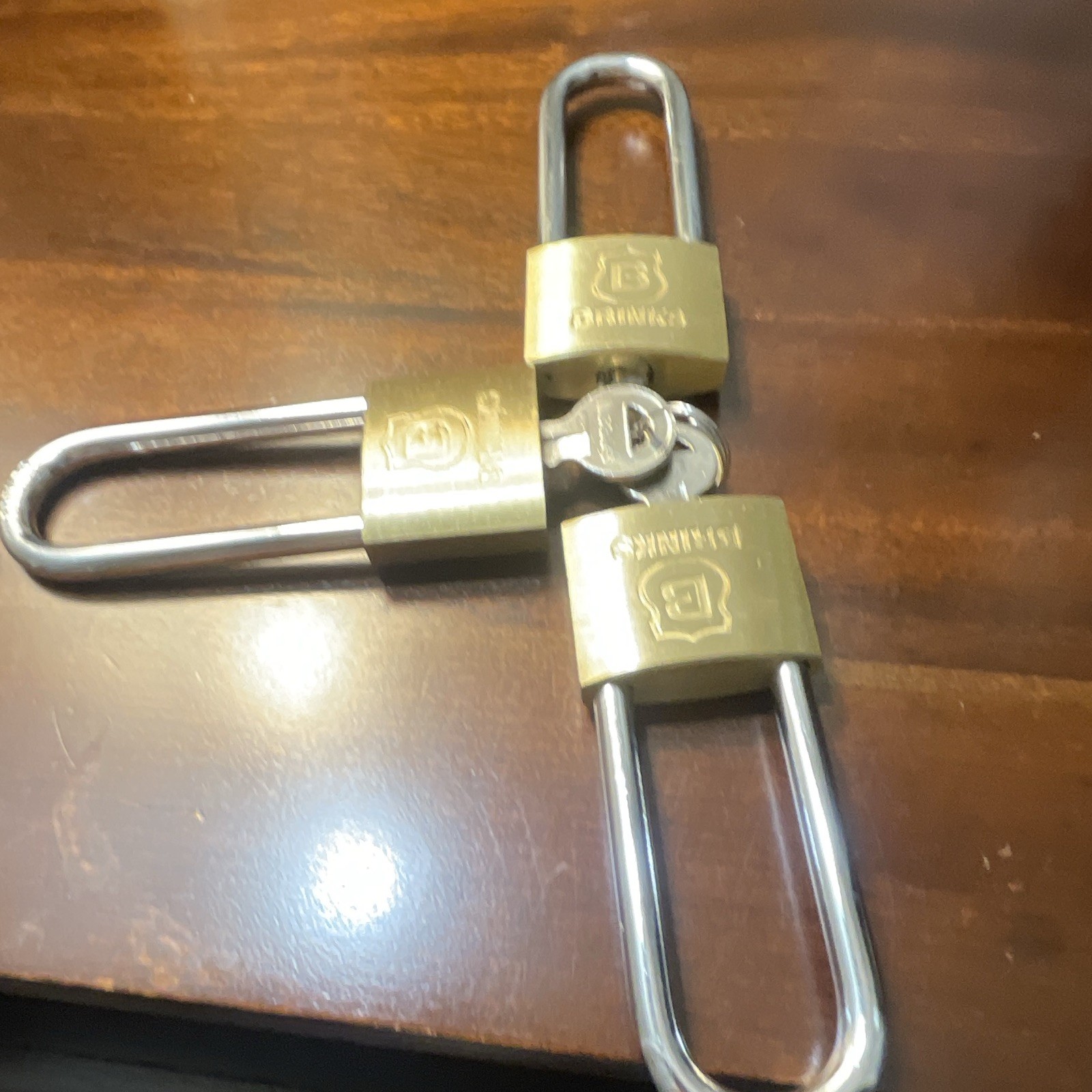 A set of brinks locks