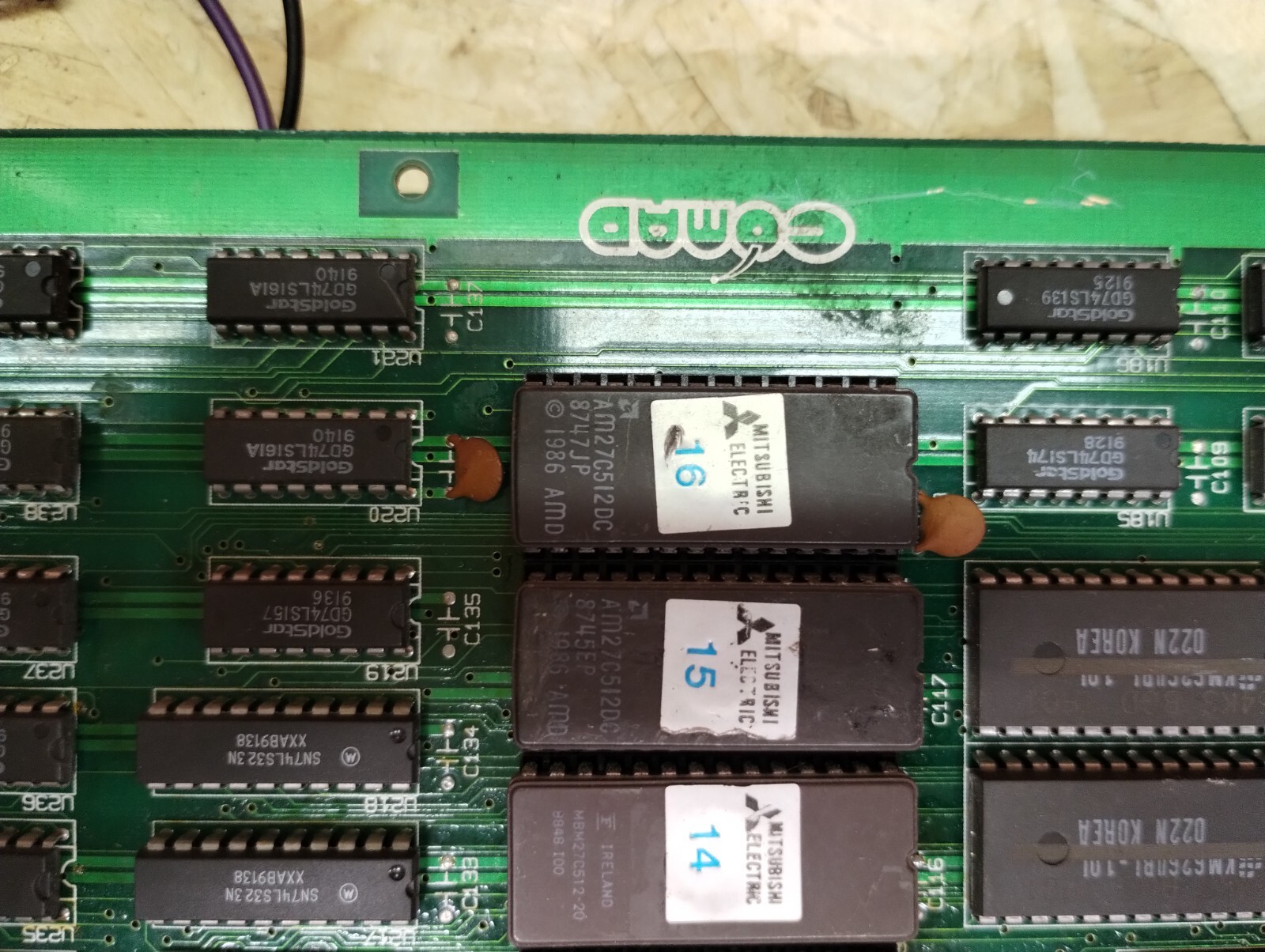 Comad - Gulf War II - Original Arcade PCB Jamma NOT WORKING