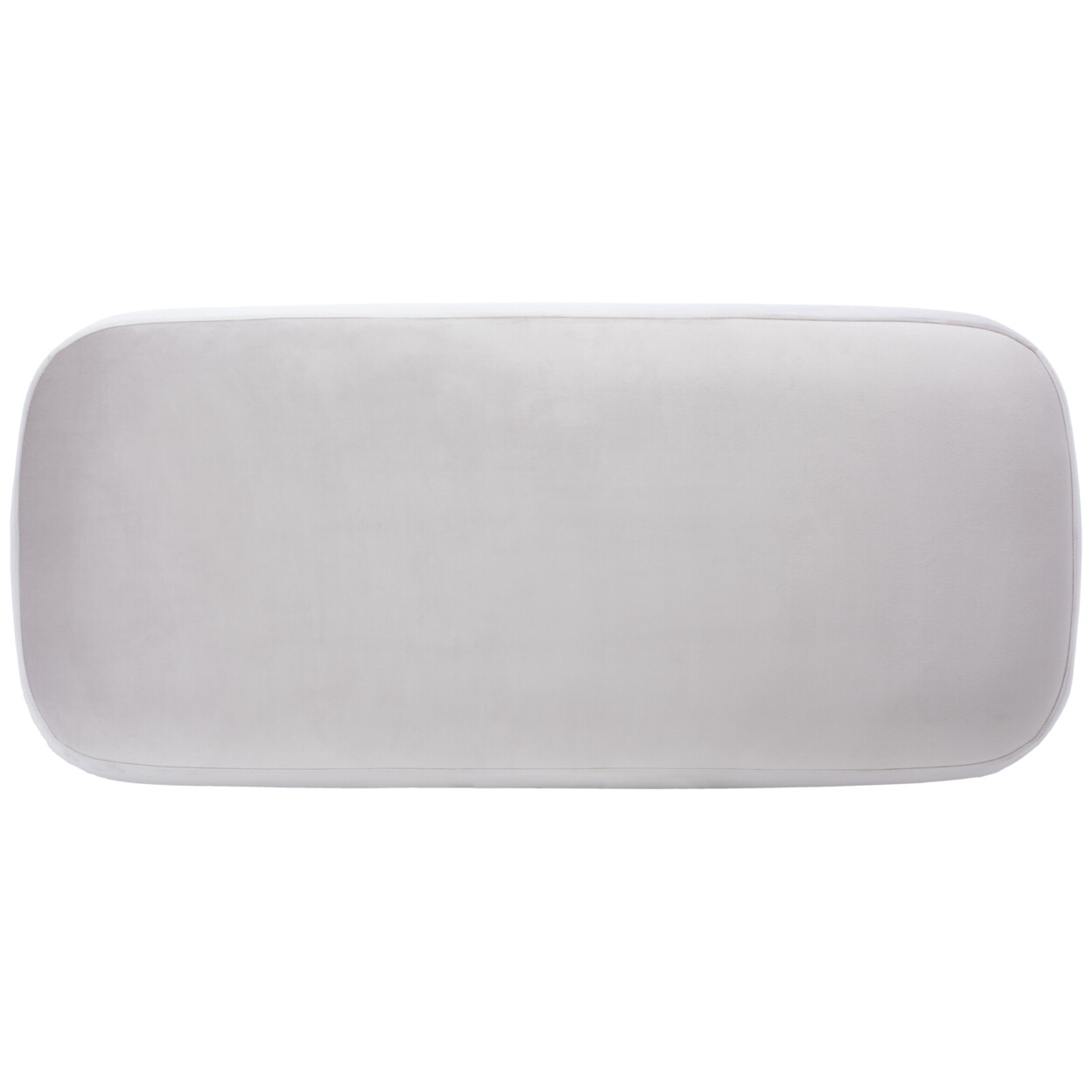 SAFAVIEH Whitley Rectangular Ottoman | Greige |