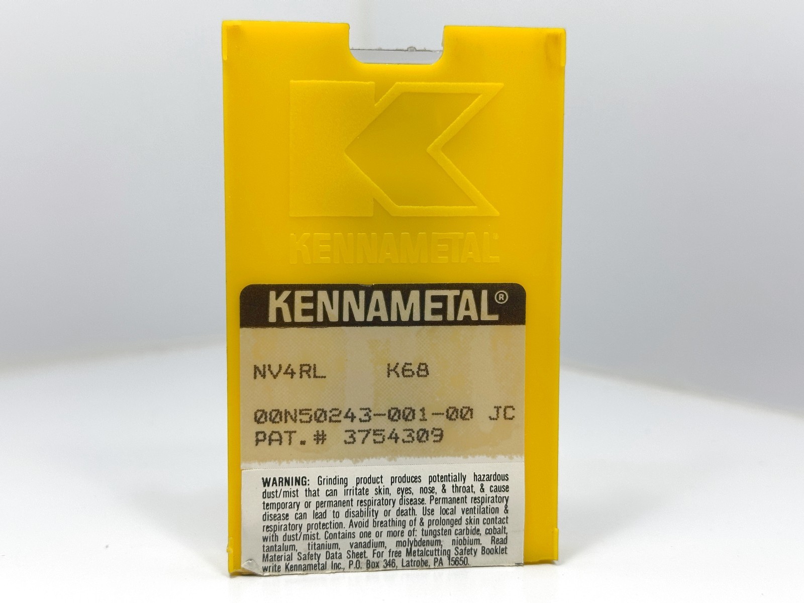 Kennametal NV4RL | New Carbide Inserts | Grade K68 | 5pcs