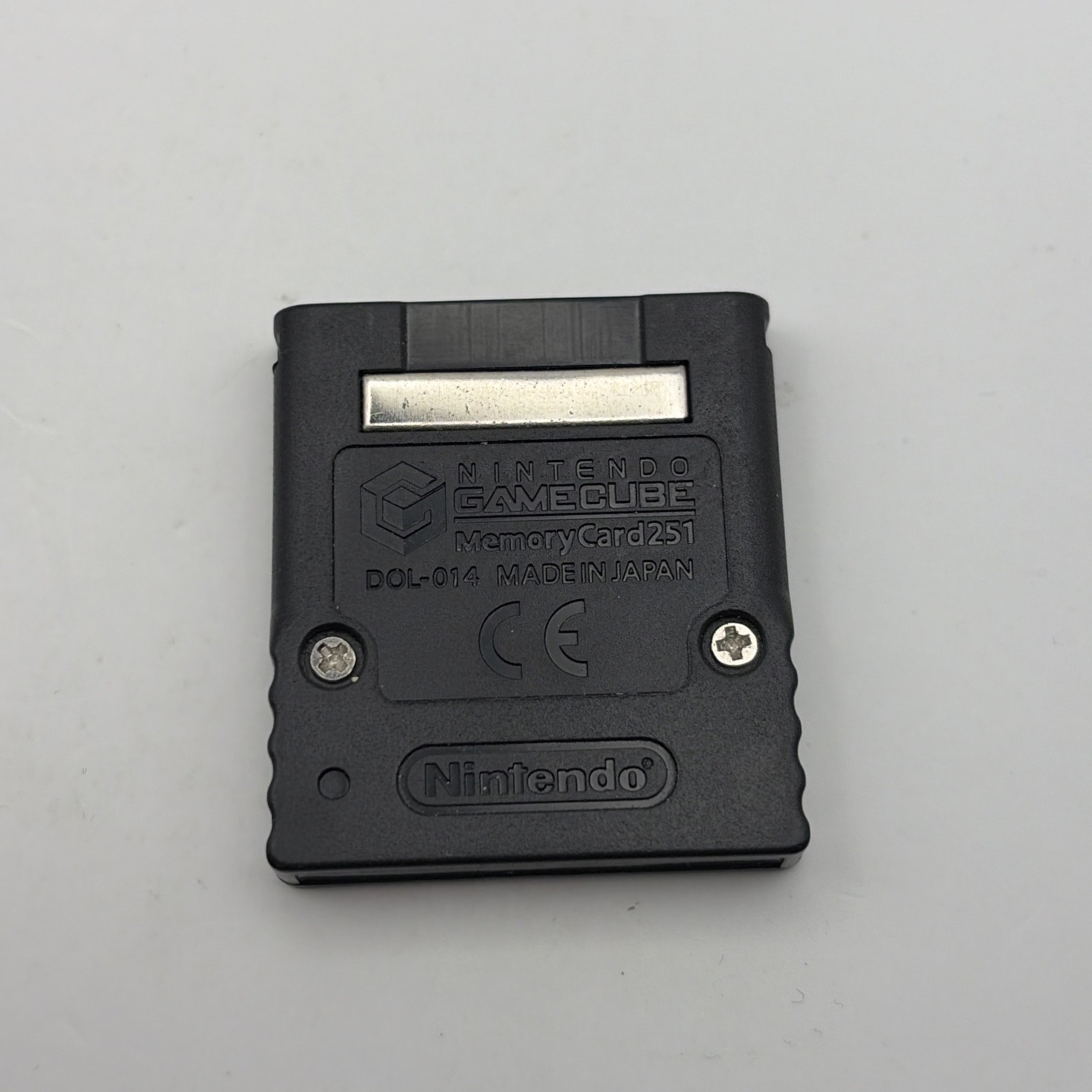 Official Nintendo GameCube Memory Card 251 Blocks DOL-014 Genuine OEM