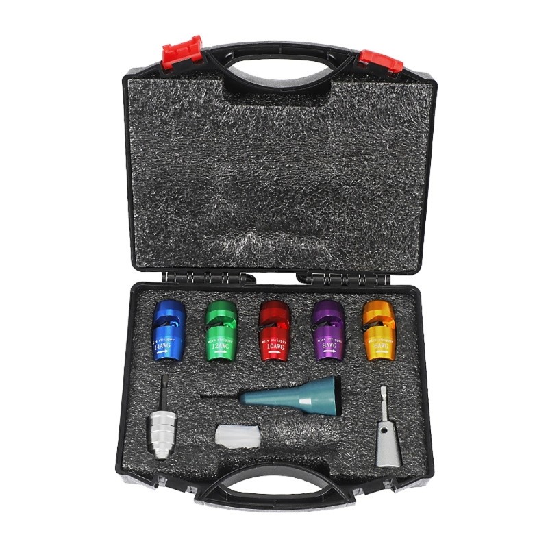 Wire Stripper for Drill Upgraded Electric Wire Stripping and Twisting Tool