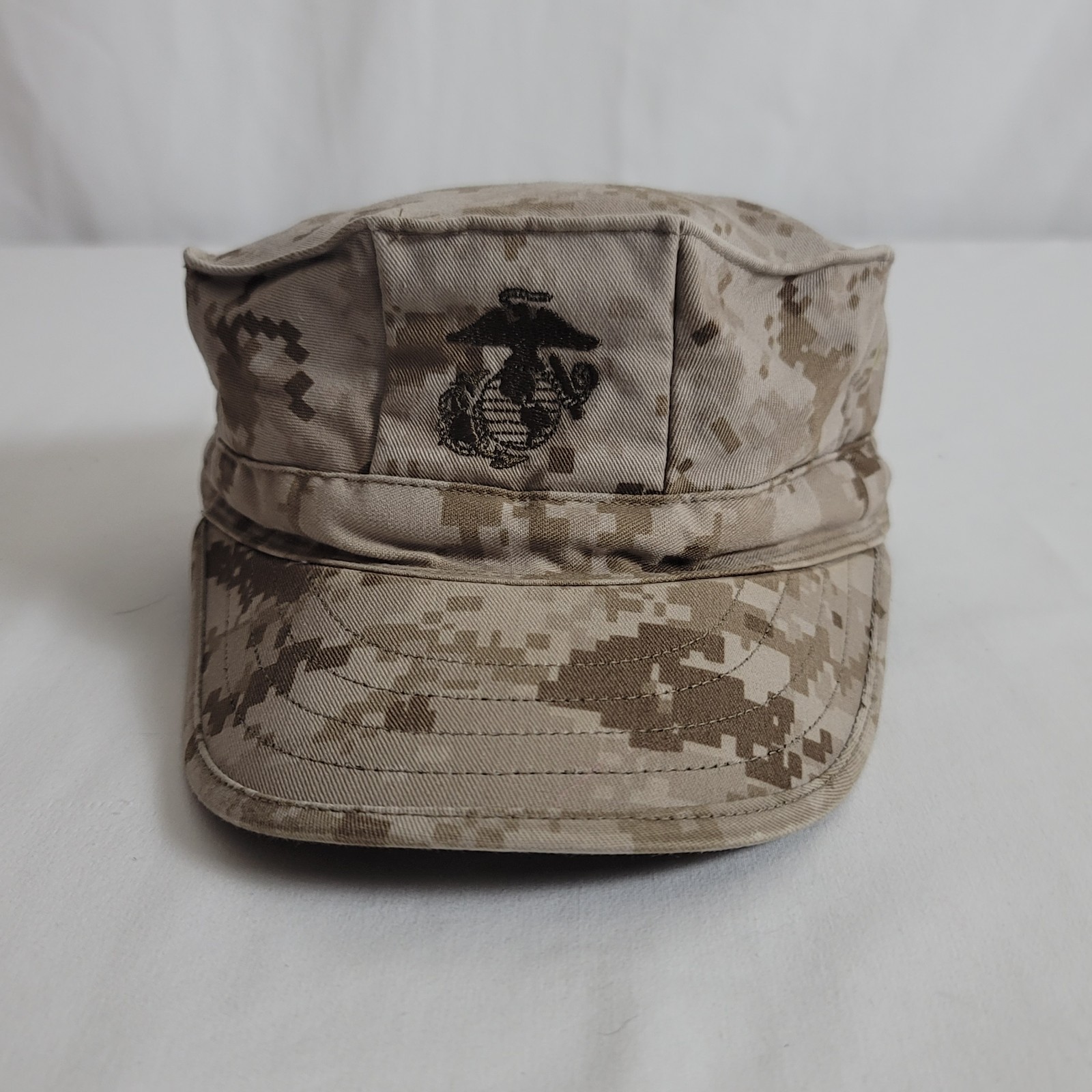 DIGITAL DESERT CAMO SMALL USMC 8 POINT UTILITY CAP US MARINE CORPS