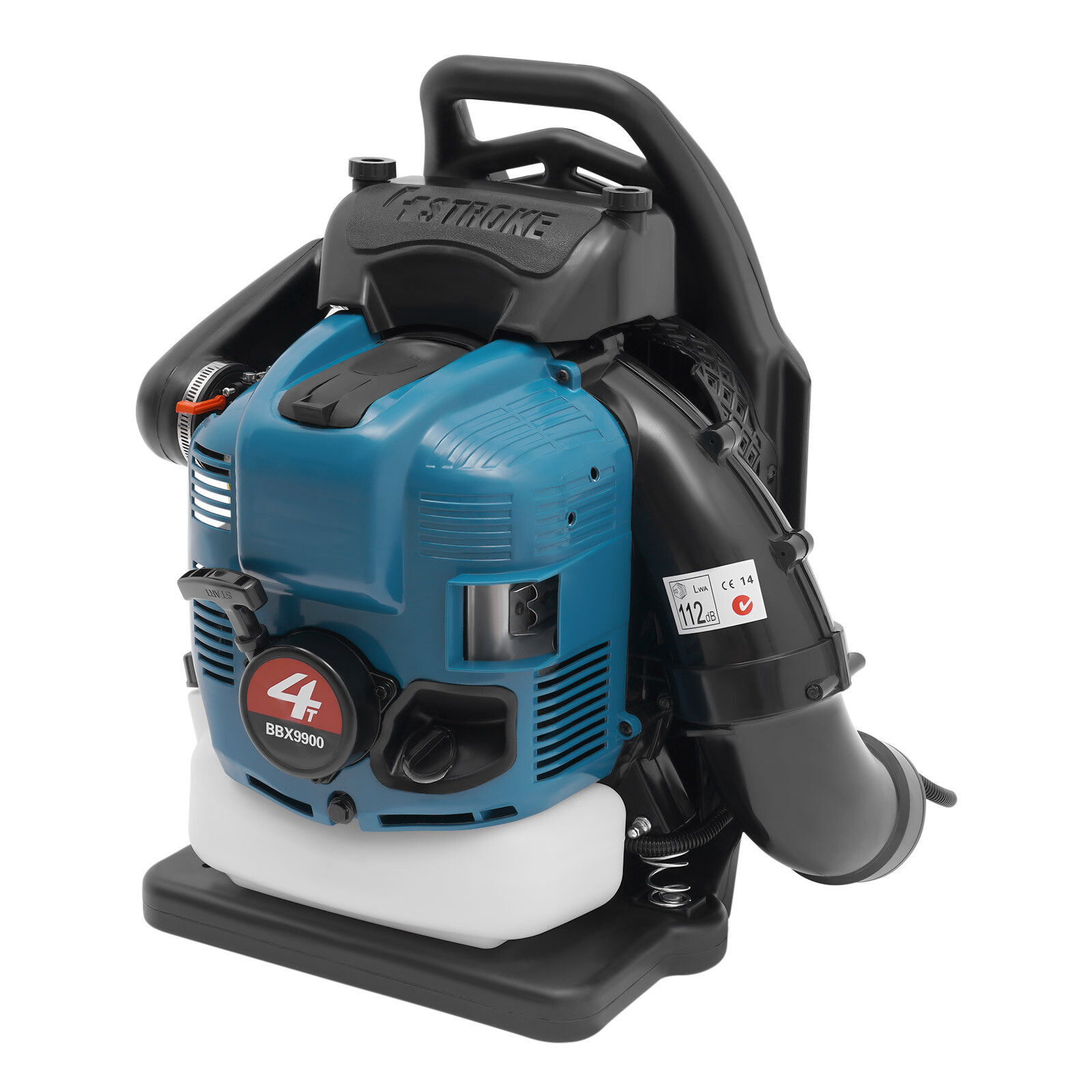 75.6CC 4-stroke Engine Gasoline Backpack Leaf Blower Gas Snow Lawn Blower 2.6KW