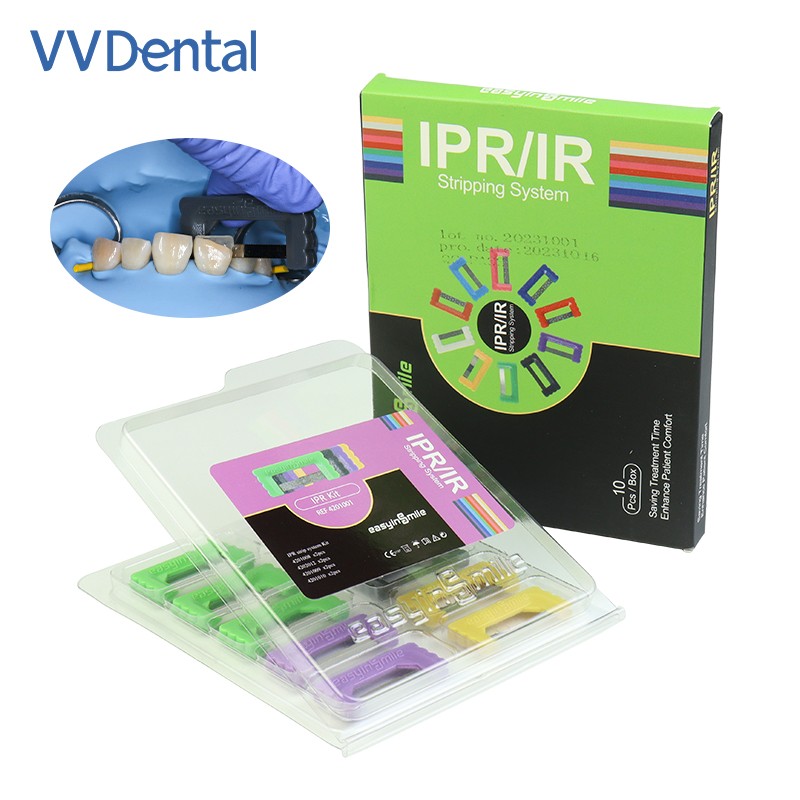 10pcs Dental Orthodontic Interproximal IPR Polishing Strips Reduction Reusable