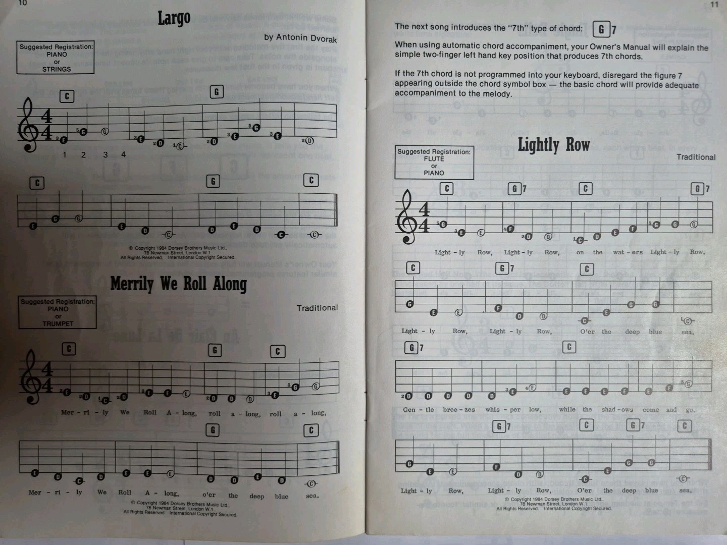 Start Playing Keyboard The SFX Tutor - Sheet Music Book